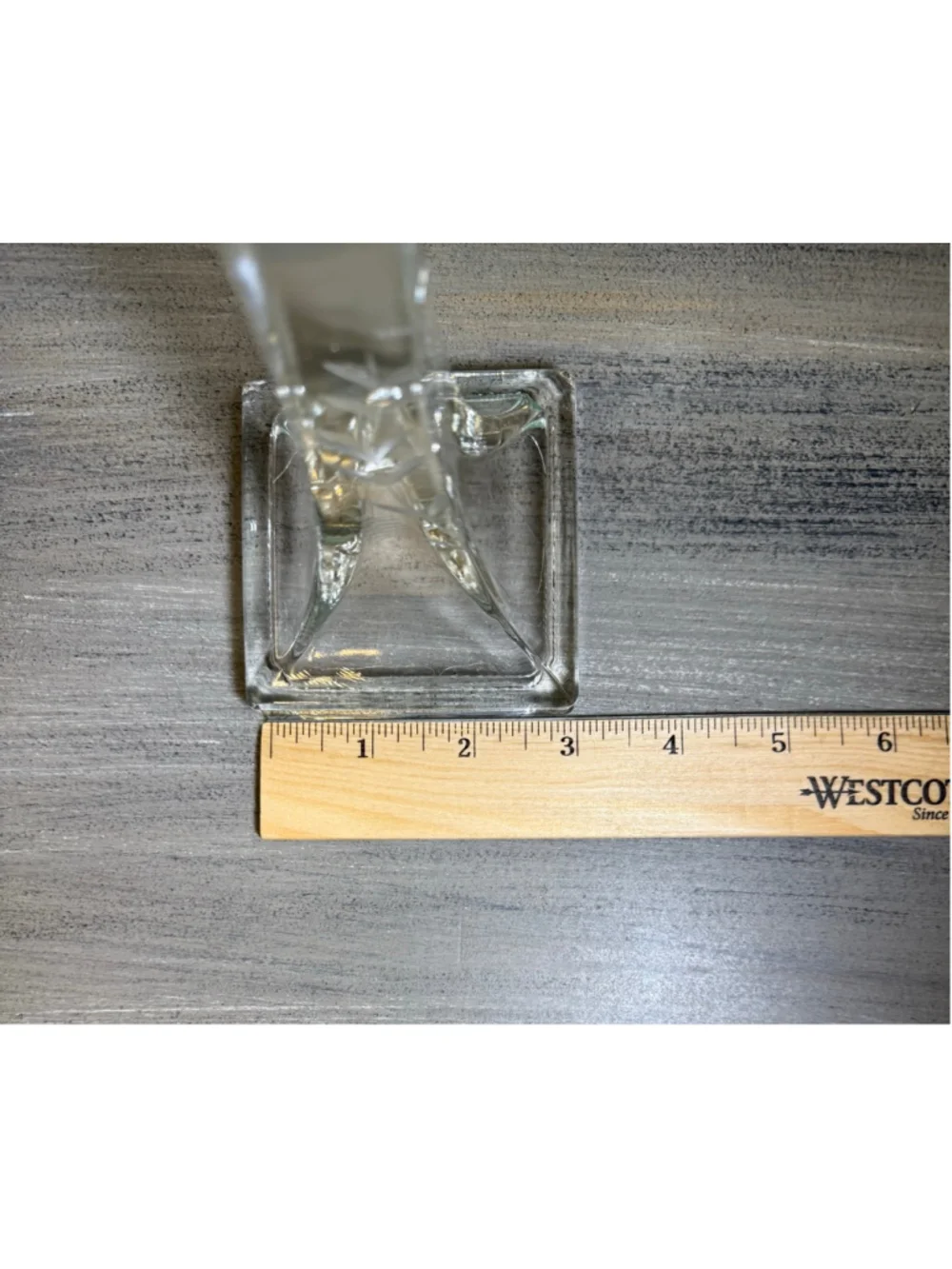 Unbranded vintage clear